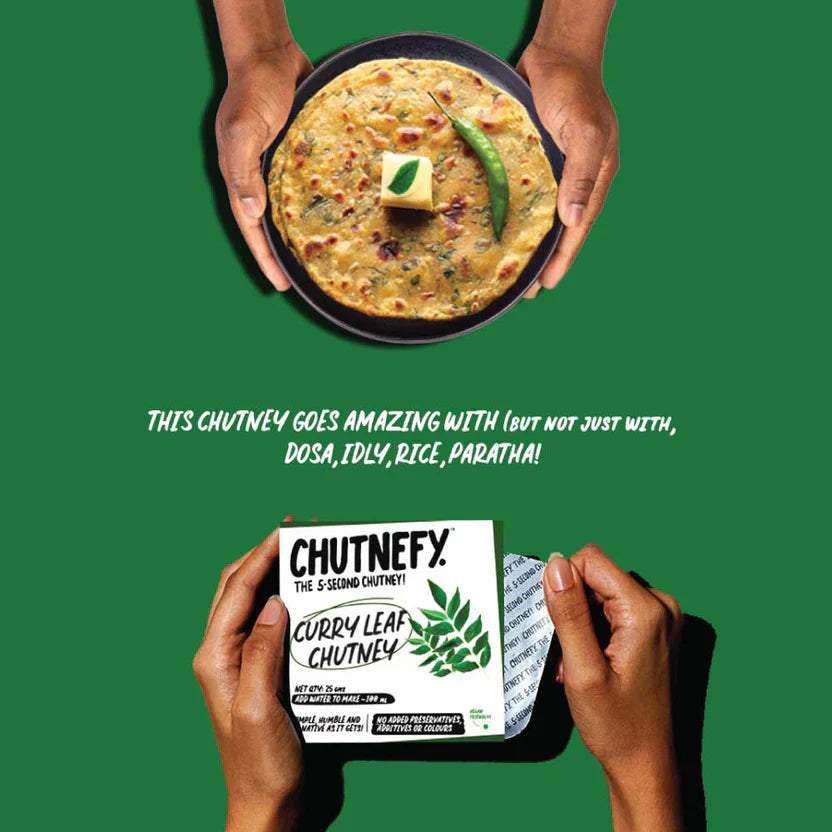 Curry Leaf Chutney | South Style Special | Medium Spicy