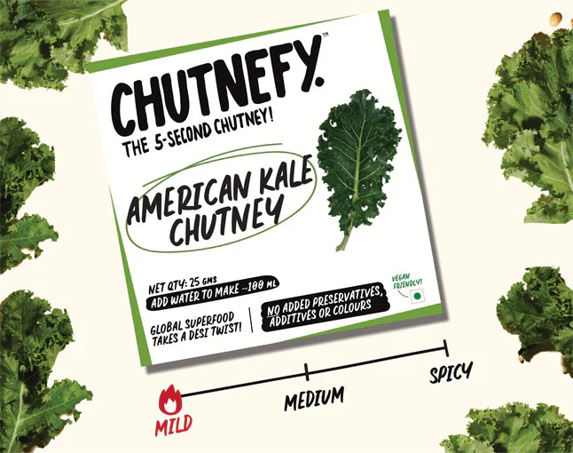 American Kale Chutney | Global Superfood | Mild