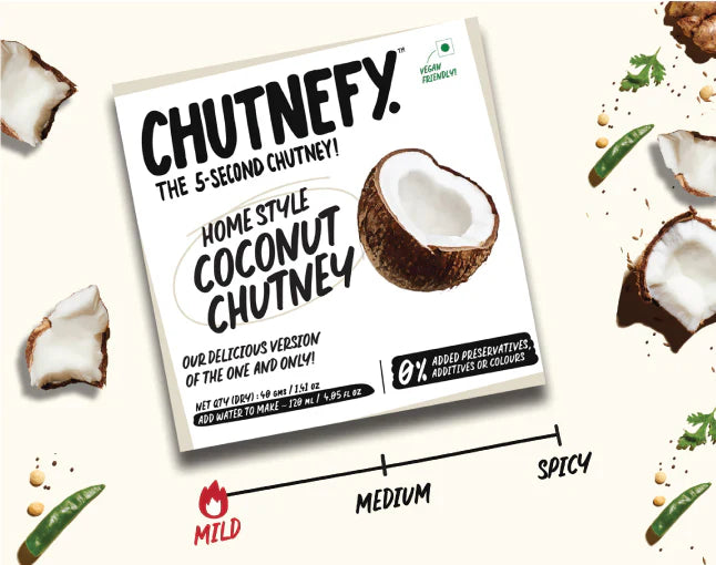 Home Style Coconut Chutney | Mild